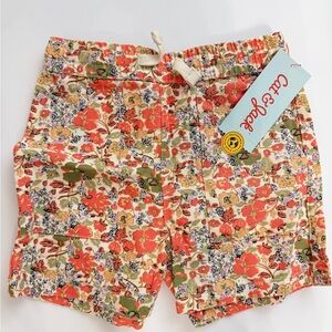 Cat & Jack Floral Shorts Baby Girl NWT